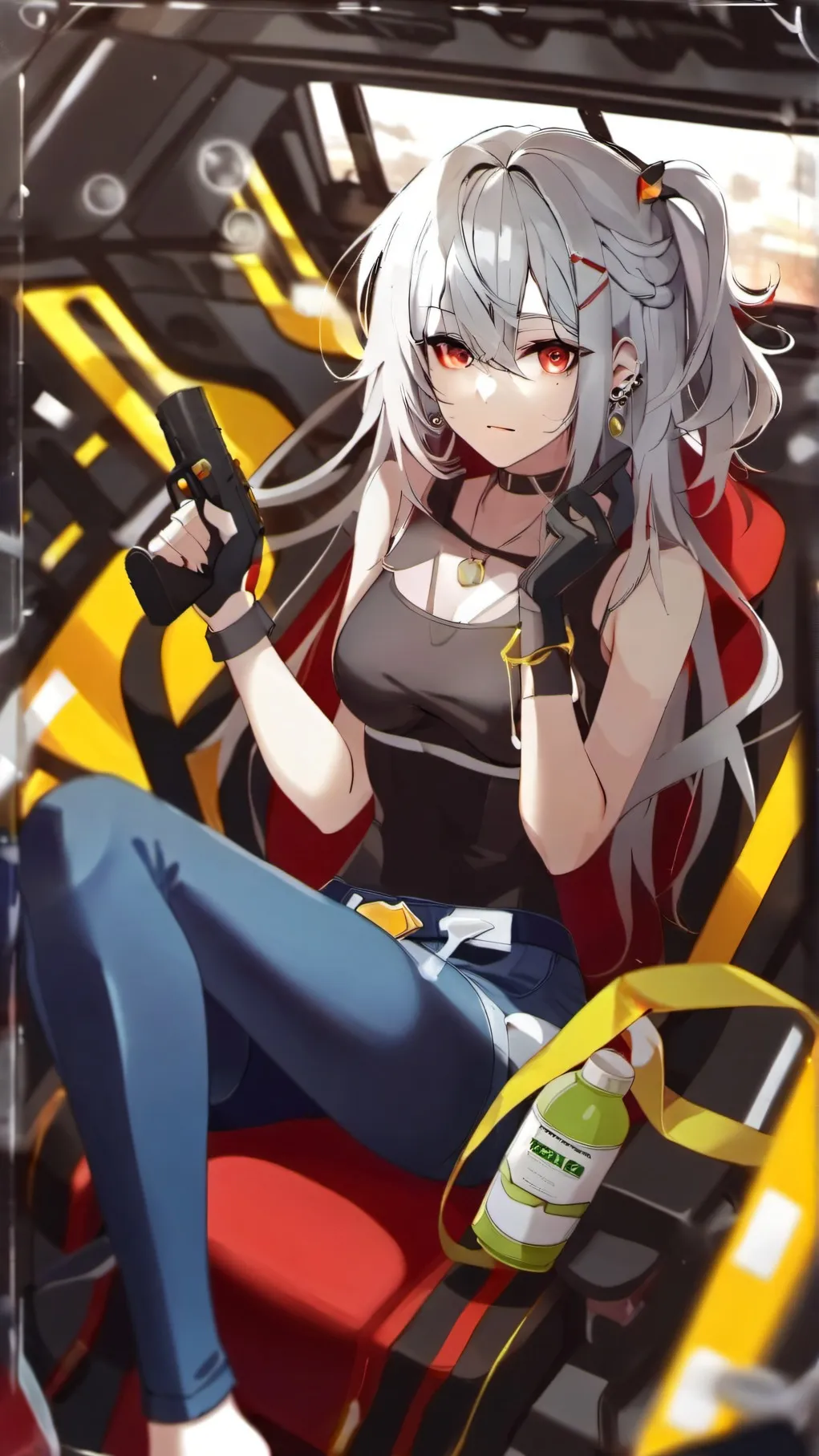 ai character: Luna background