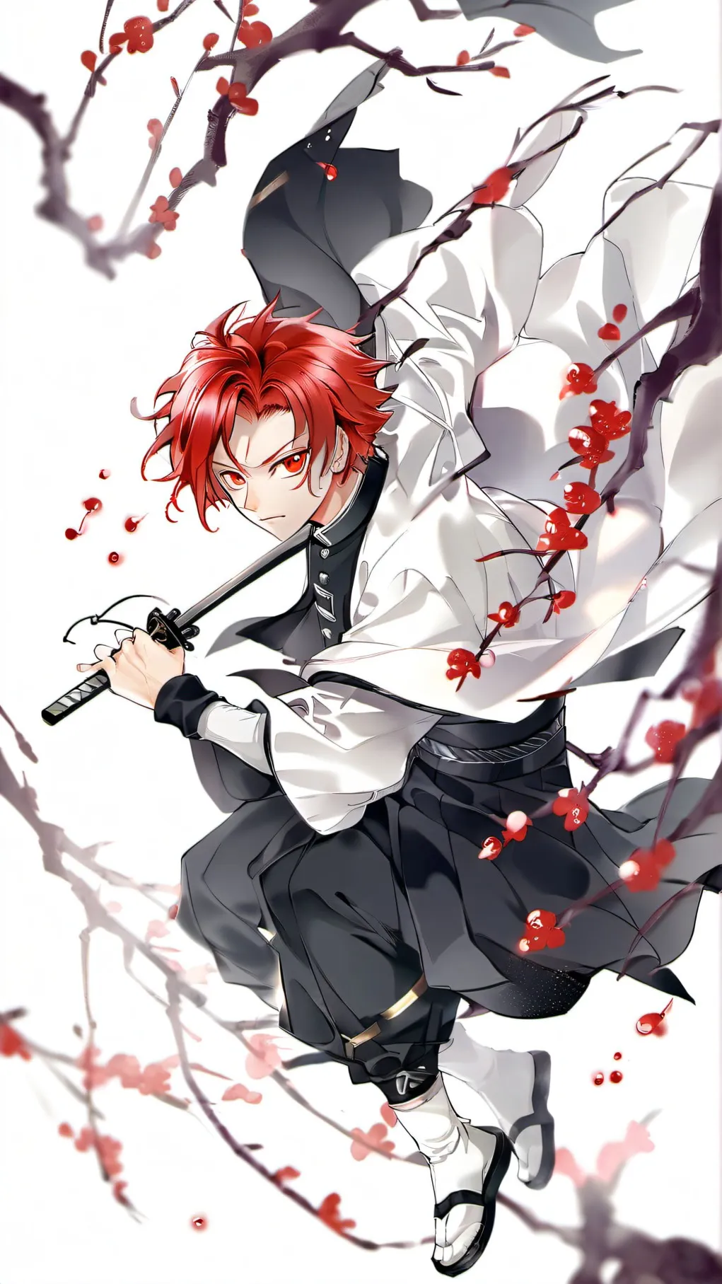 ai character: tanjiro background