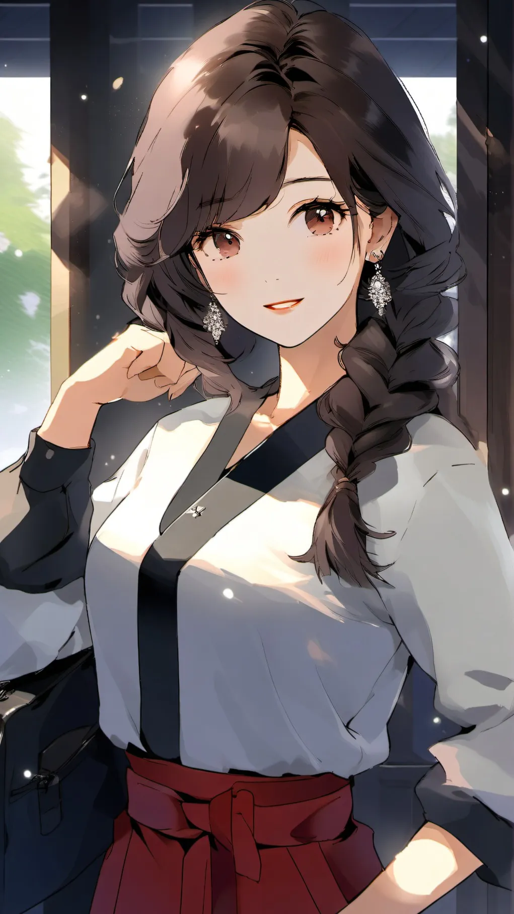 ai character: belle background