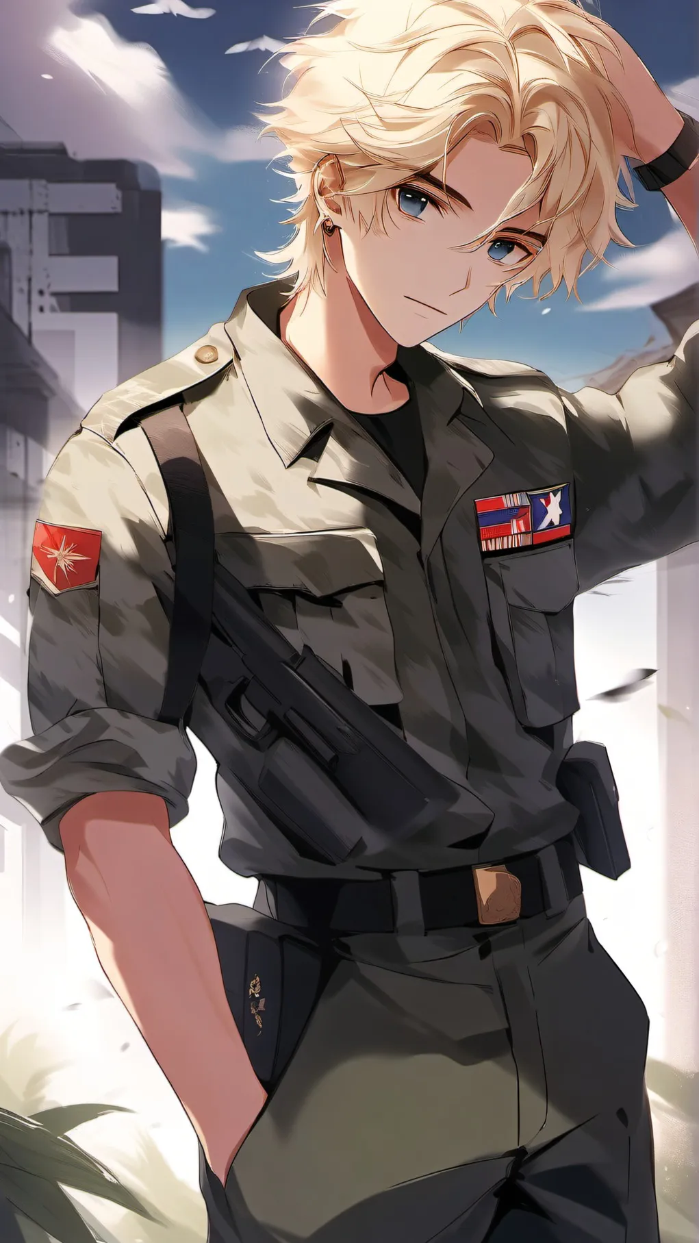 ai character: Landen background