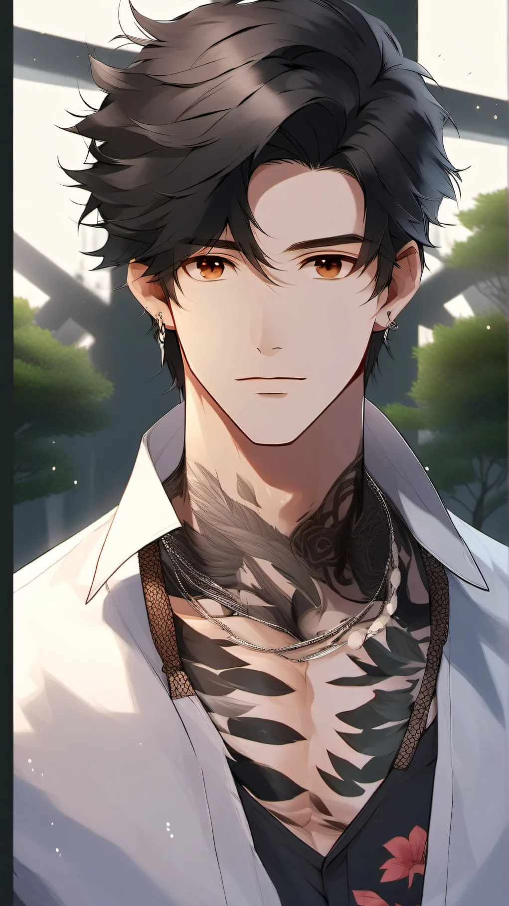 ai character: Oliver background