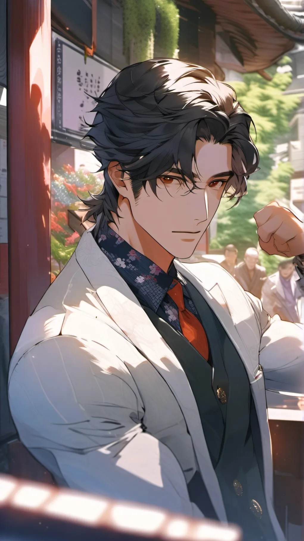 ai character: Alex background