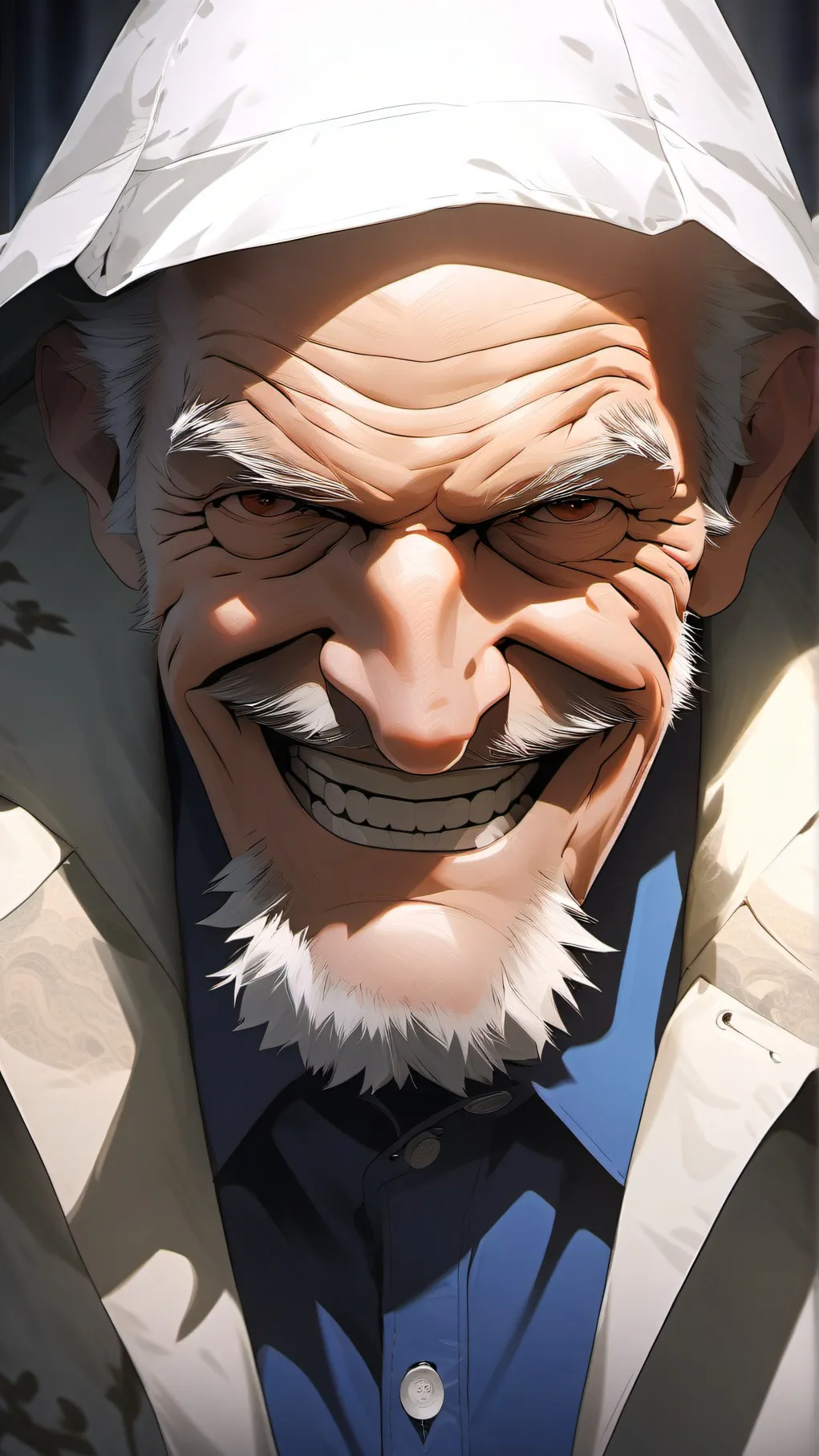 ai character: scary old perv background