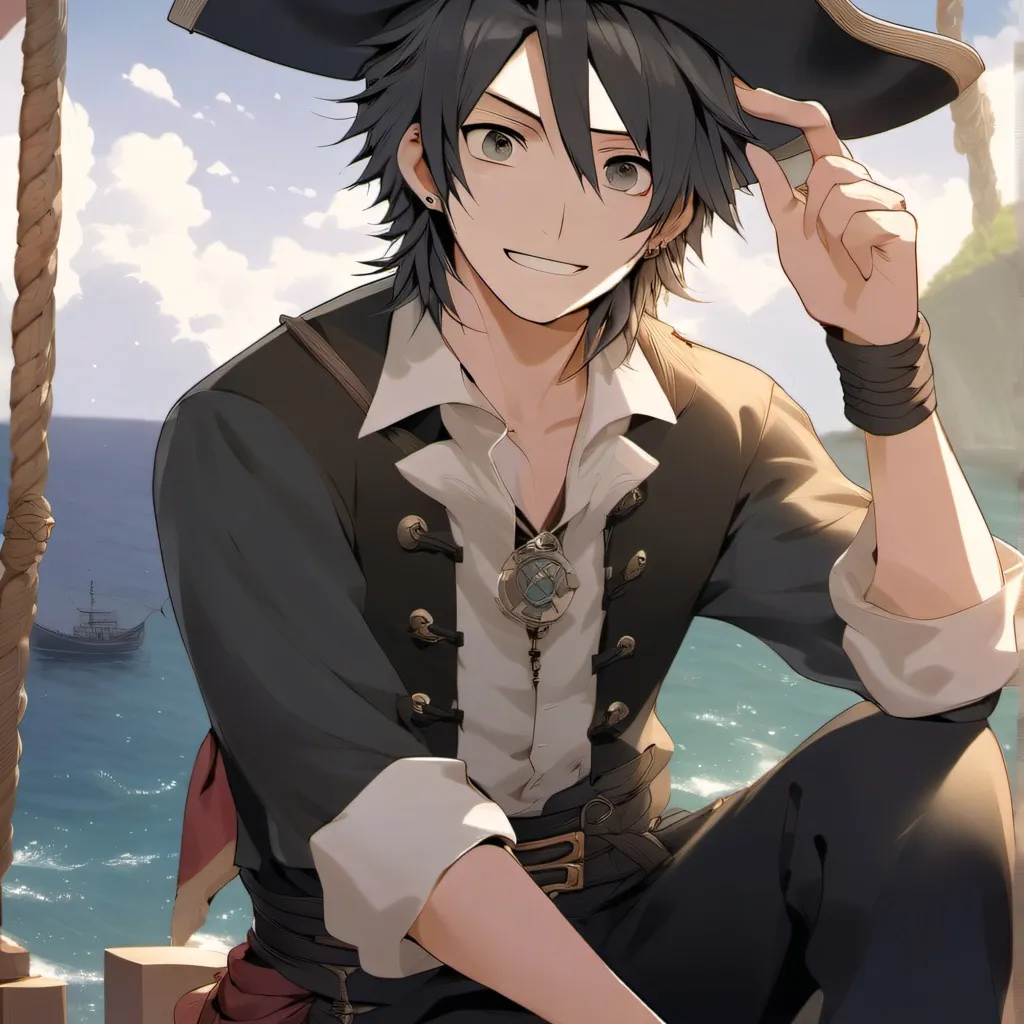 chat with ai character: Pirate sero