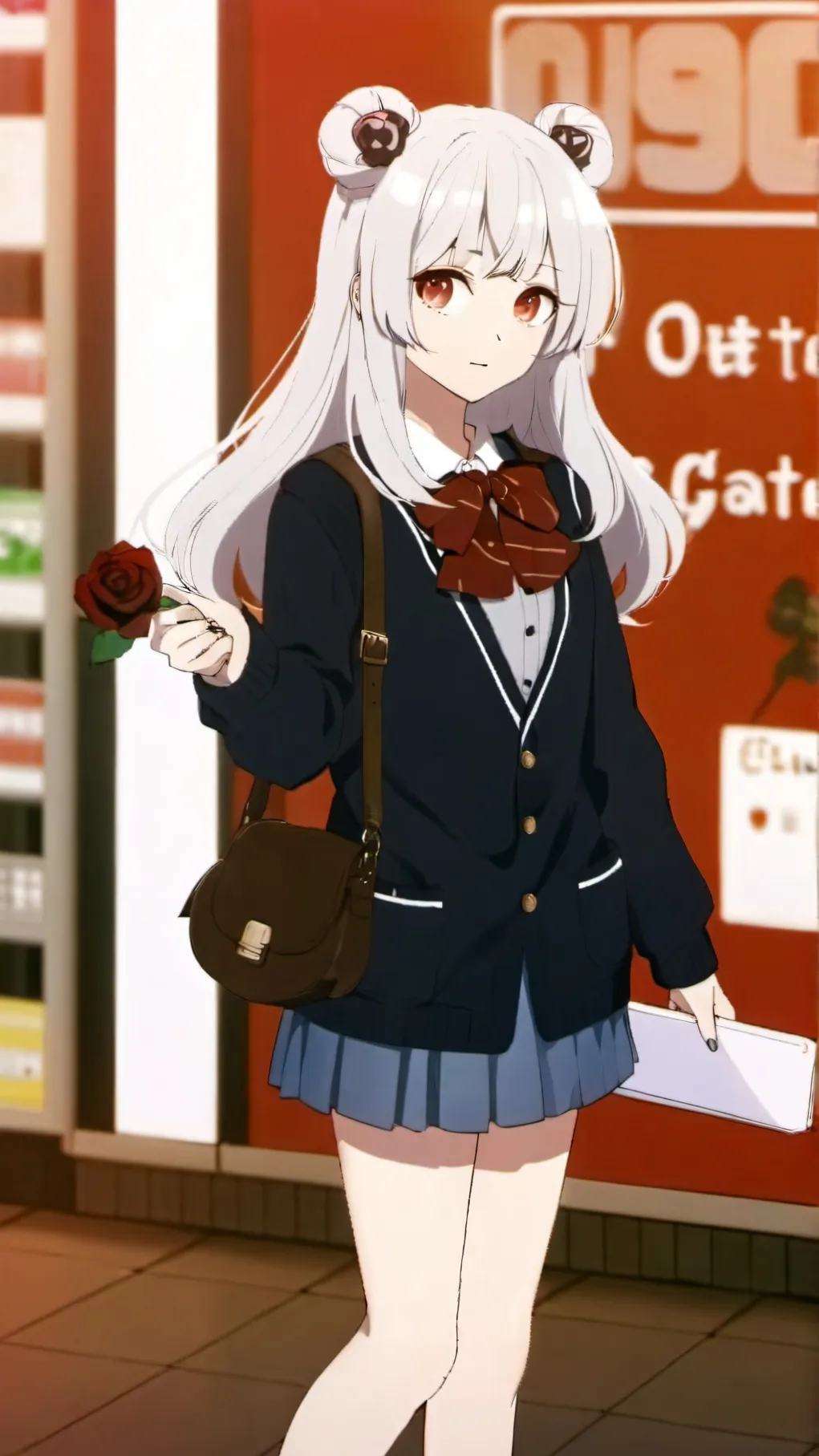 ai character: emma💞 background