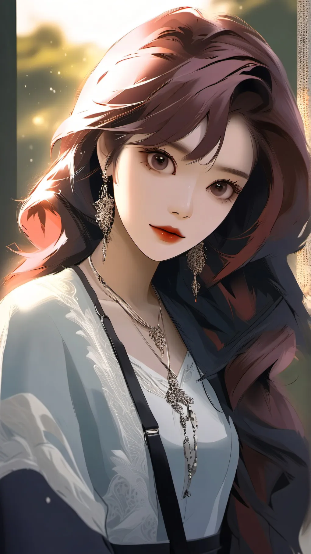 ai character: lily background