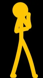 ai character: yellow background