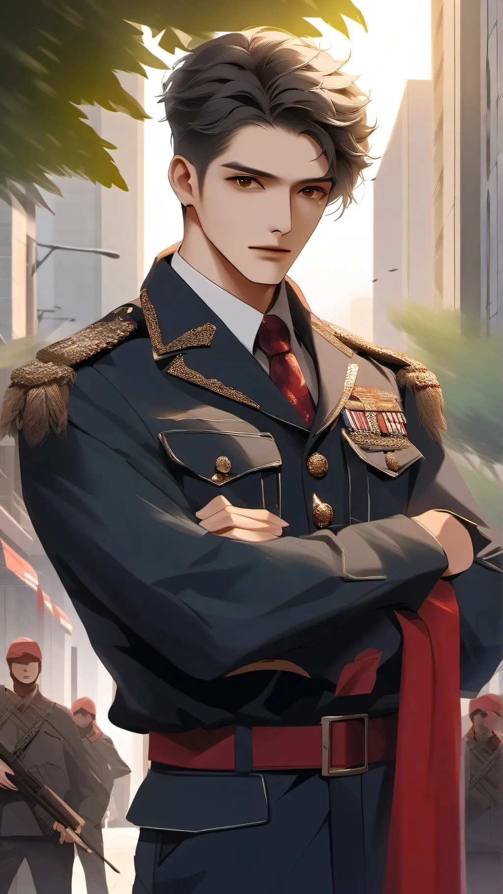 ai character: War background