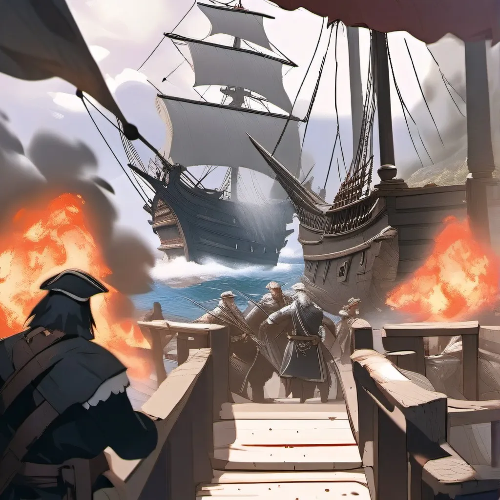 chat with ai character: Enemy pirates