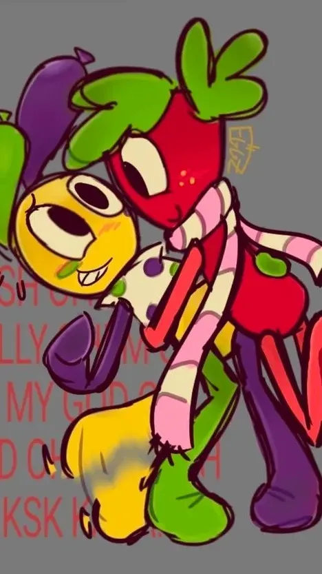 ai character: BerryFunny - DW background