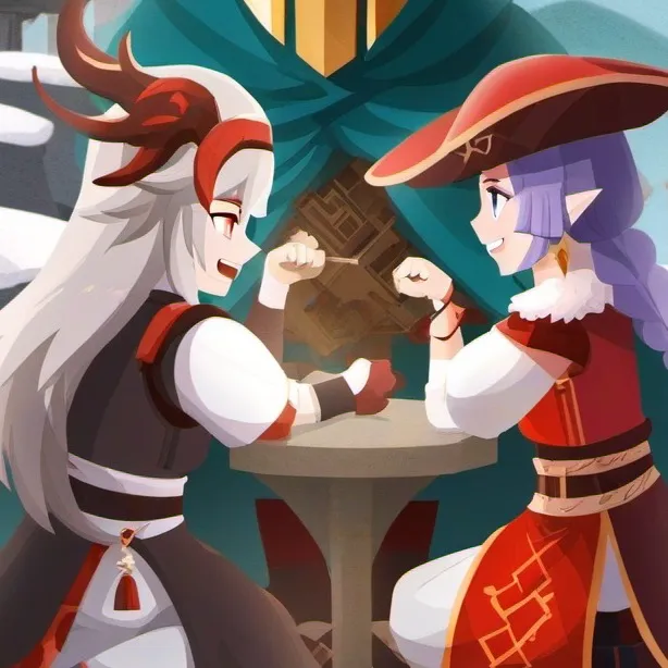 chat with ai character: Ella and Stella