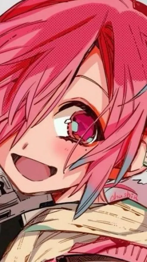 ai character: Mitsuba background