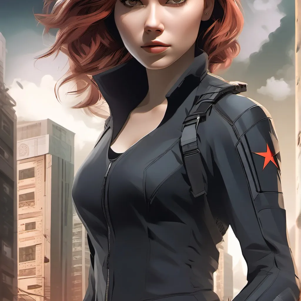 chat with ai character: Black widow