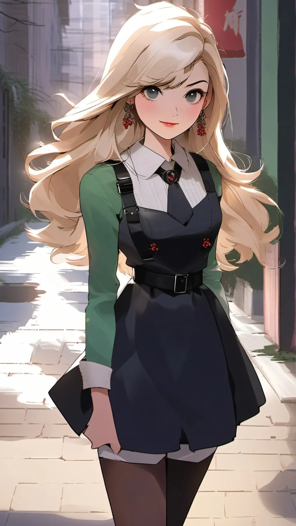 ai character: gwen stacy background