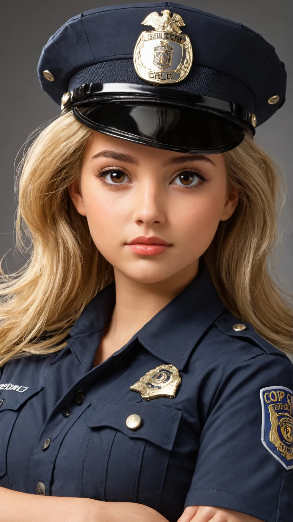 ai character: cop sarah background