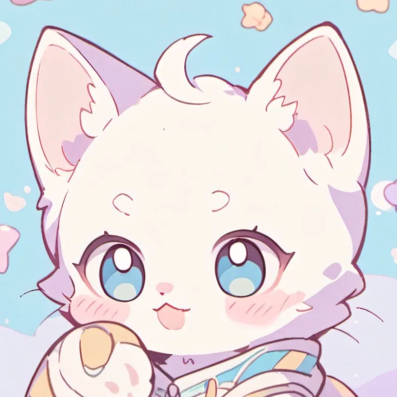 chat with ai character: Dumb kitten