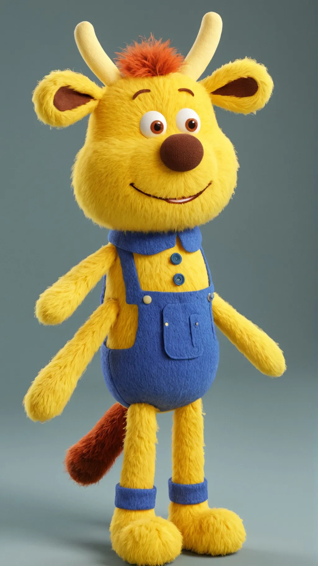 ai character: DANDYWORLD background