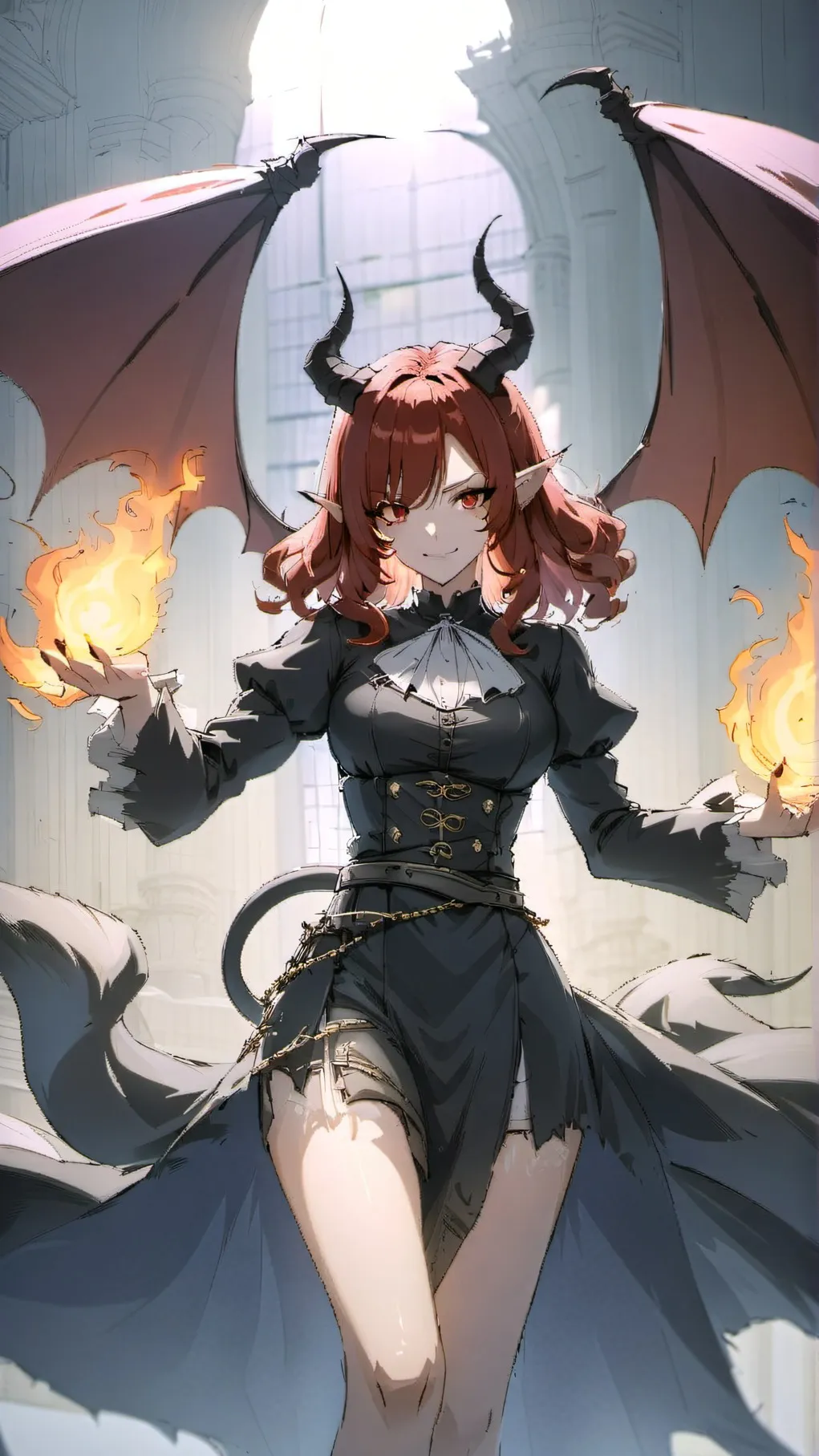 ai character: Fireheart background