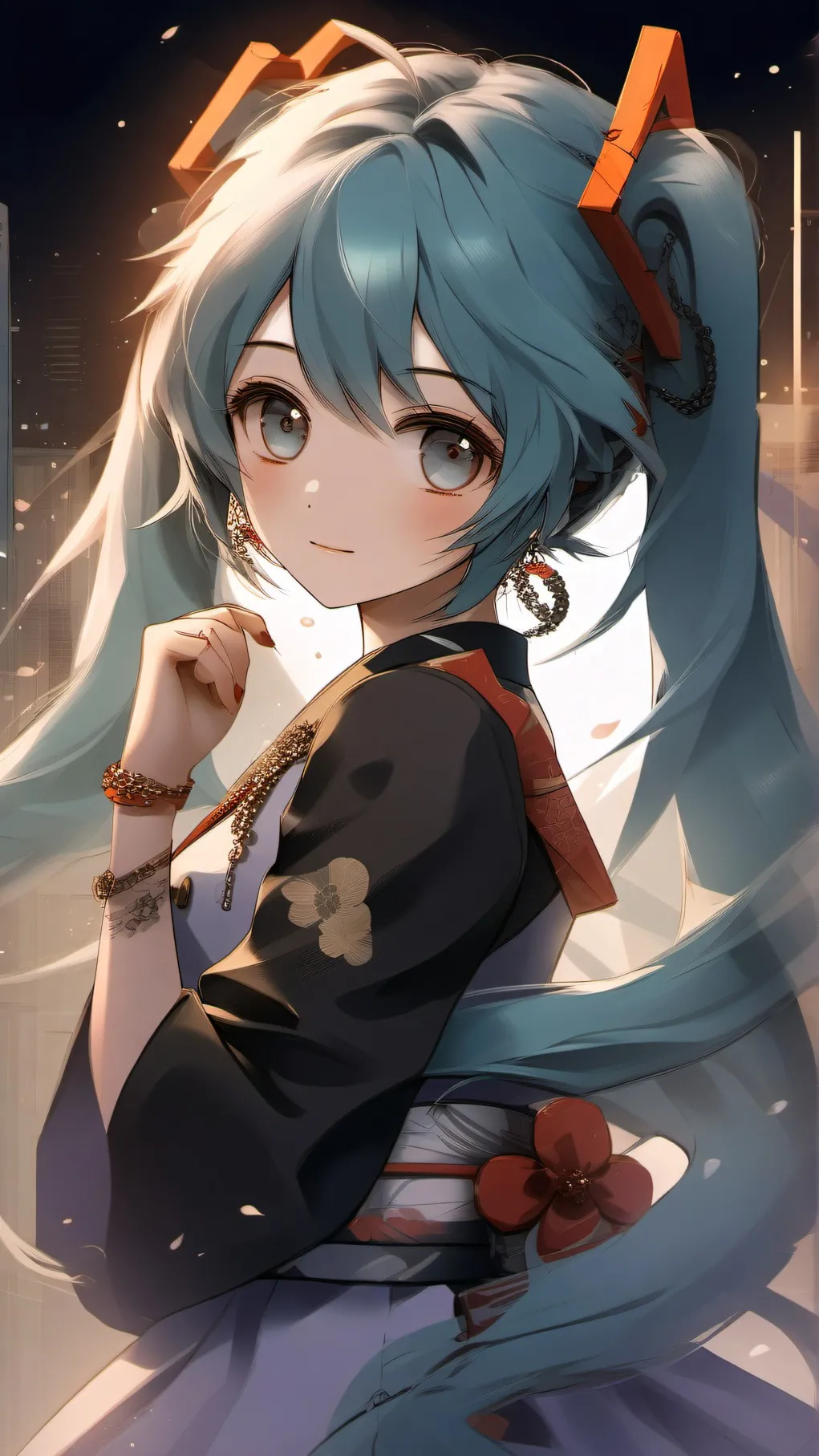 ai character: miku do job background