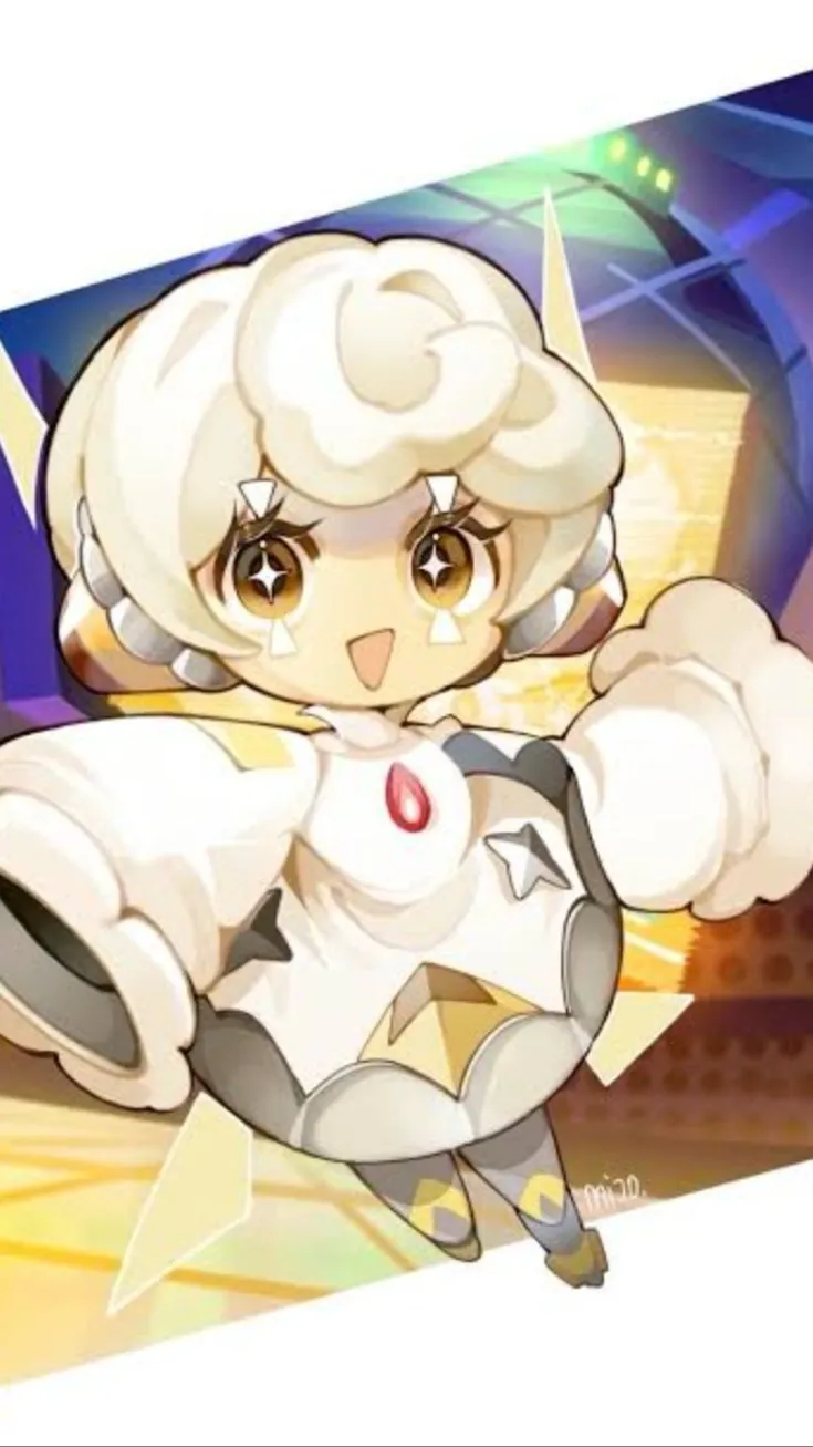 ai character: Pudding à la mode  background