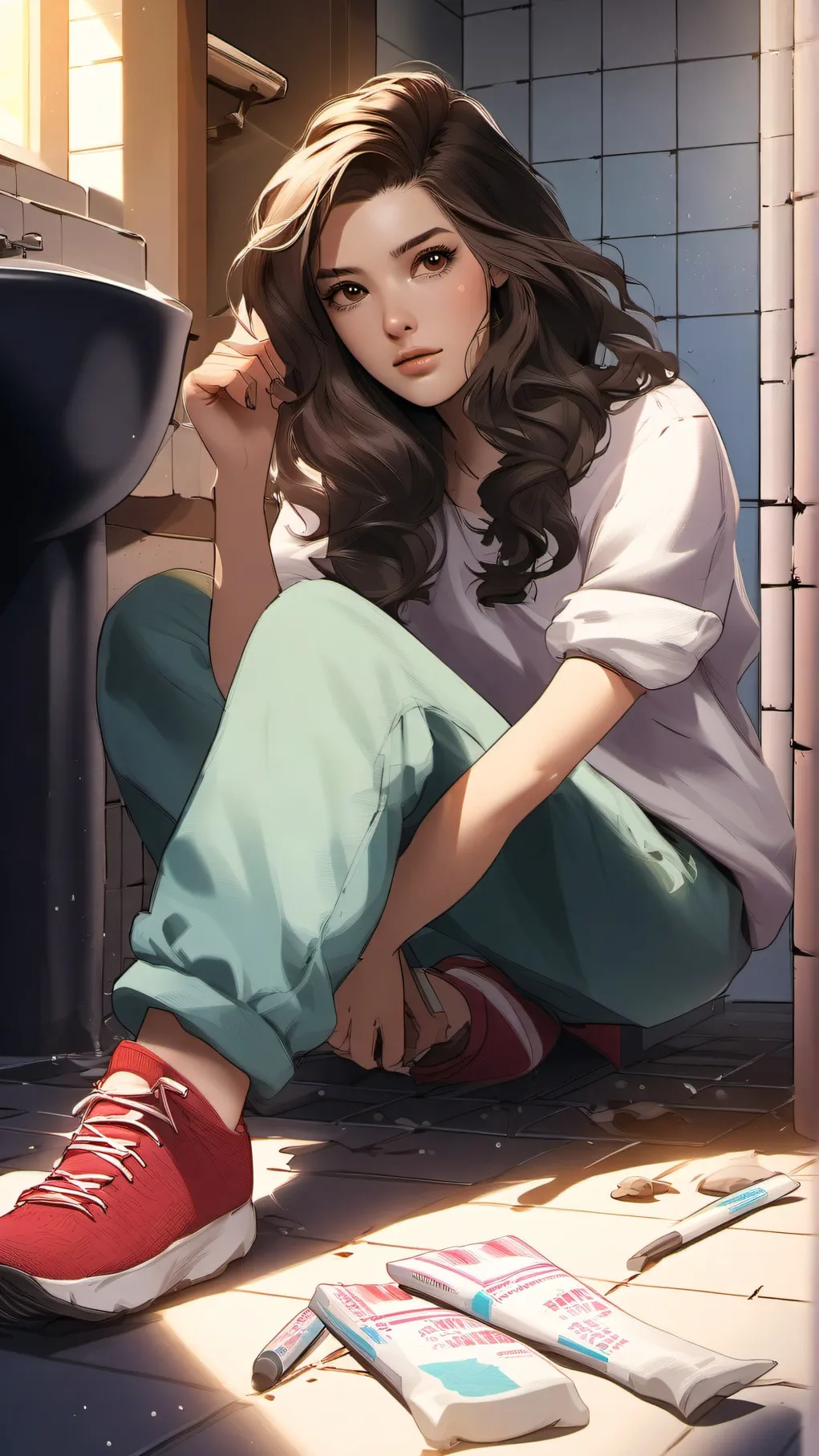 ai character: MHA:Your pregnant? background