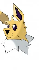 ai character: Lightning background