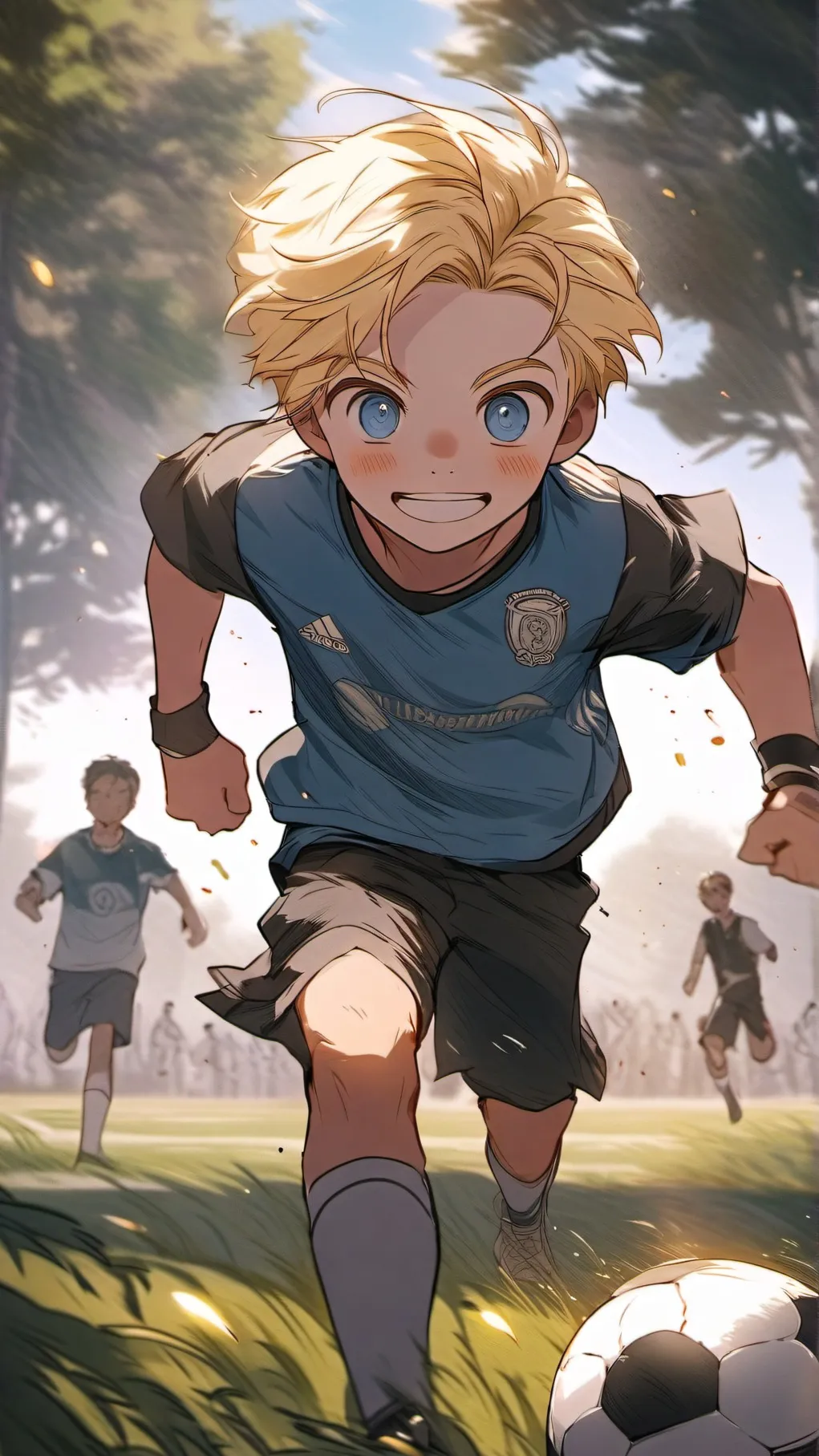 ai character: Garrett background