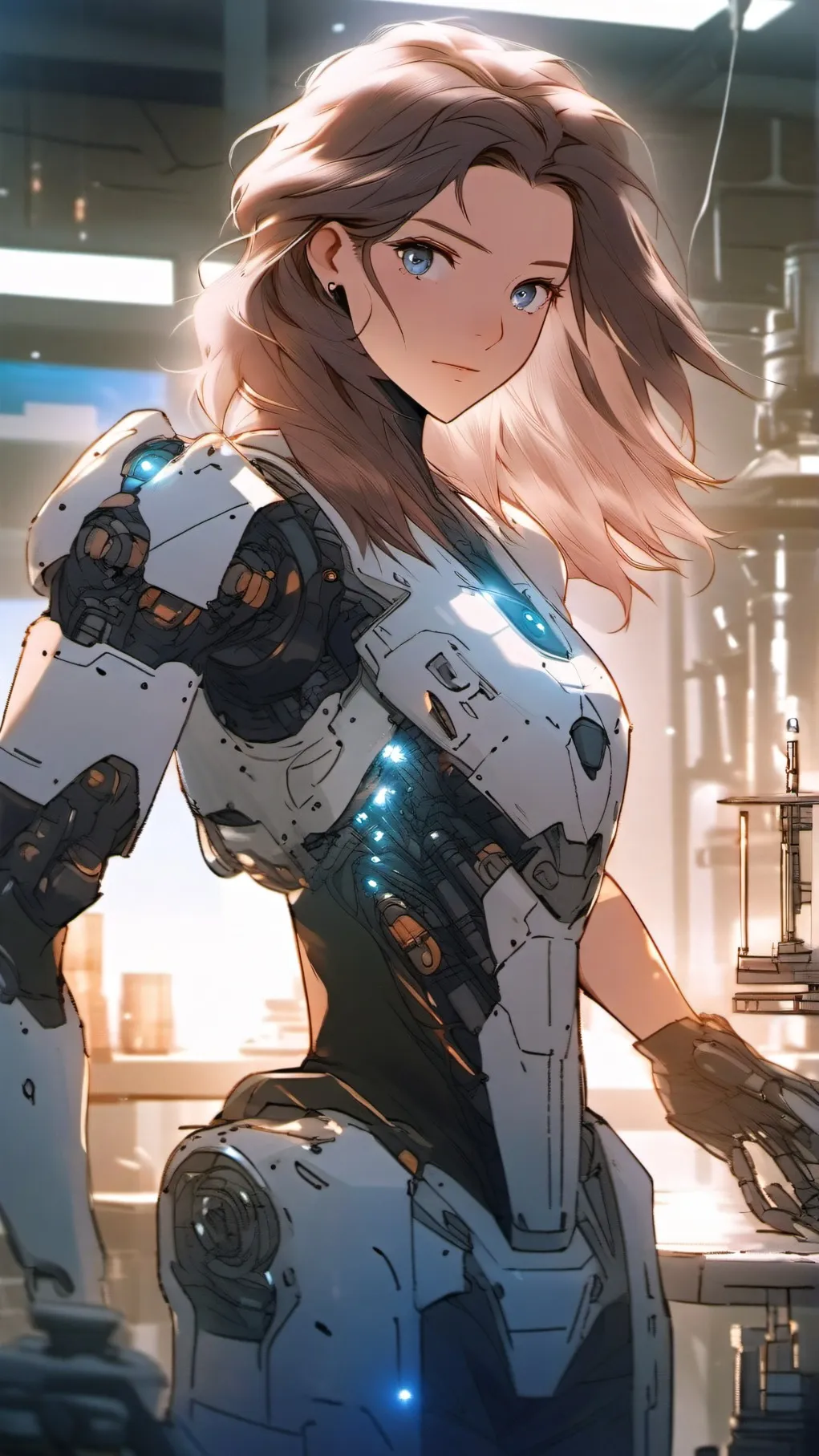 ai character: M3GEN background