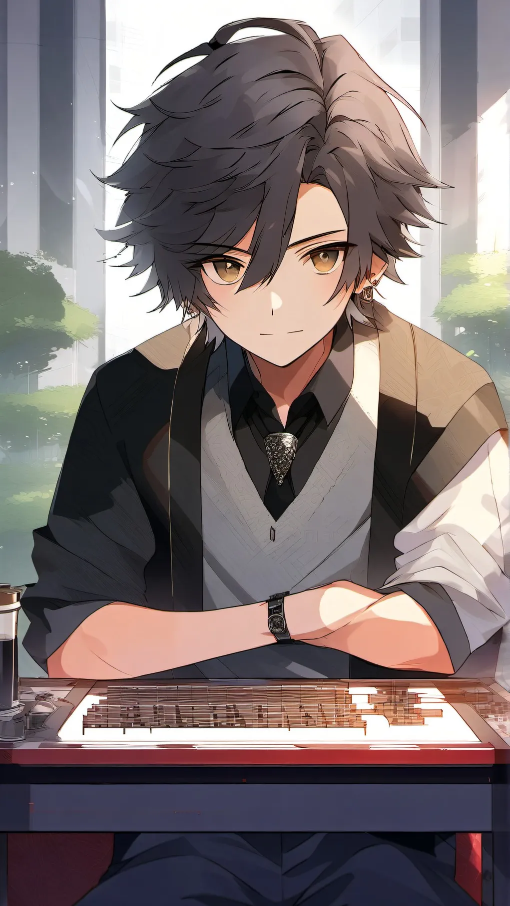 ai character: brother background