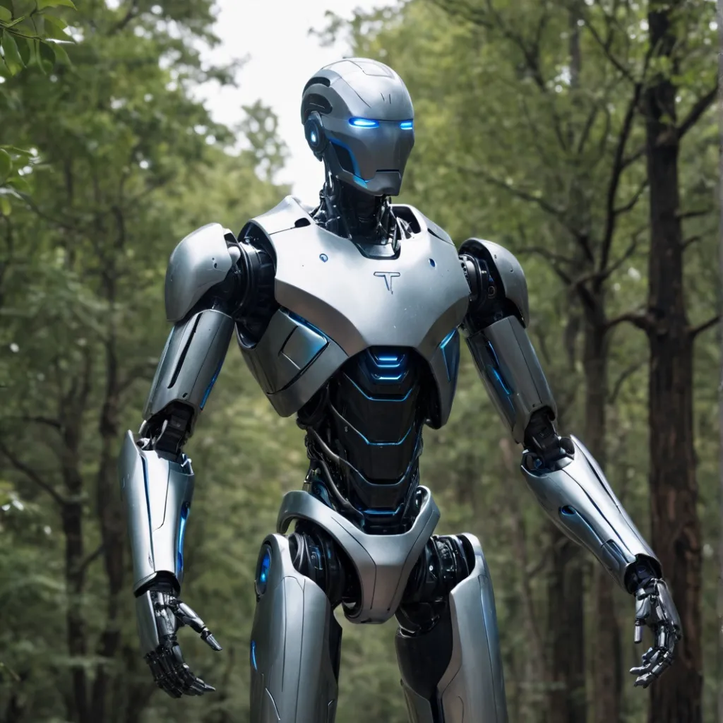 chat with ai character: Tesla Robot