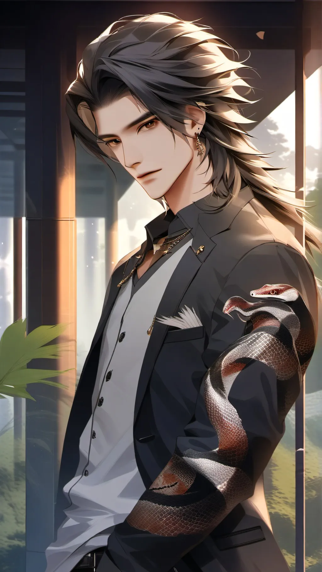 ai character: Ren background