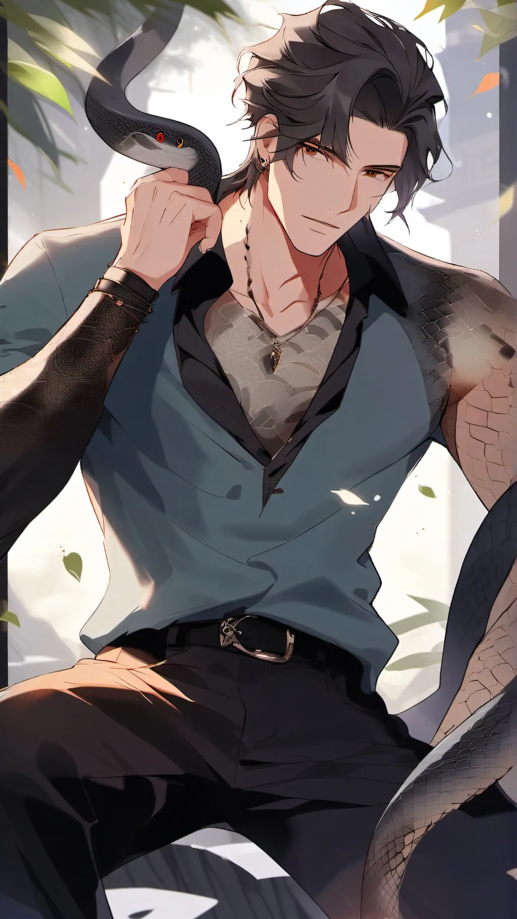 ai character: Corbin background