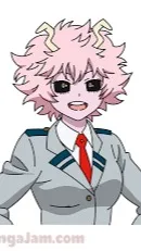 ai character: Mina Ashido background