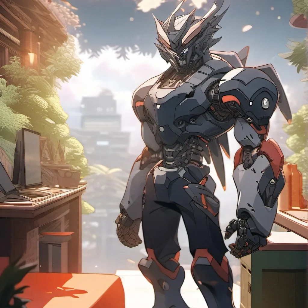 chat with ai character: robot helper