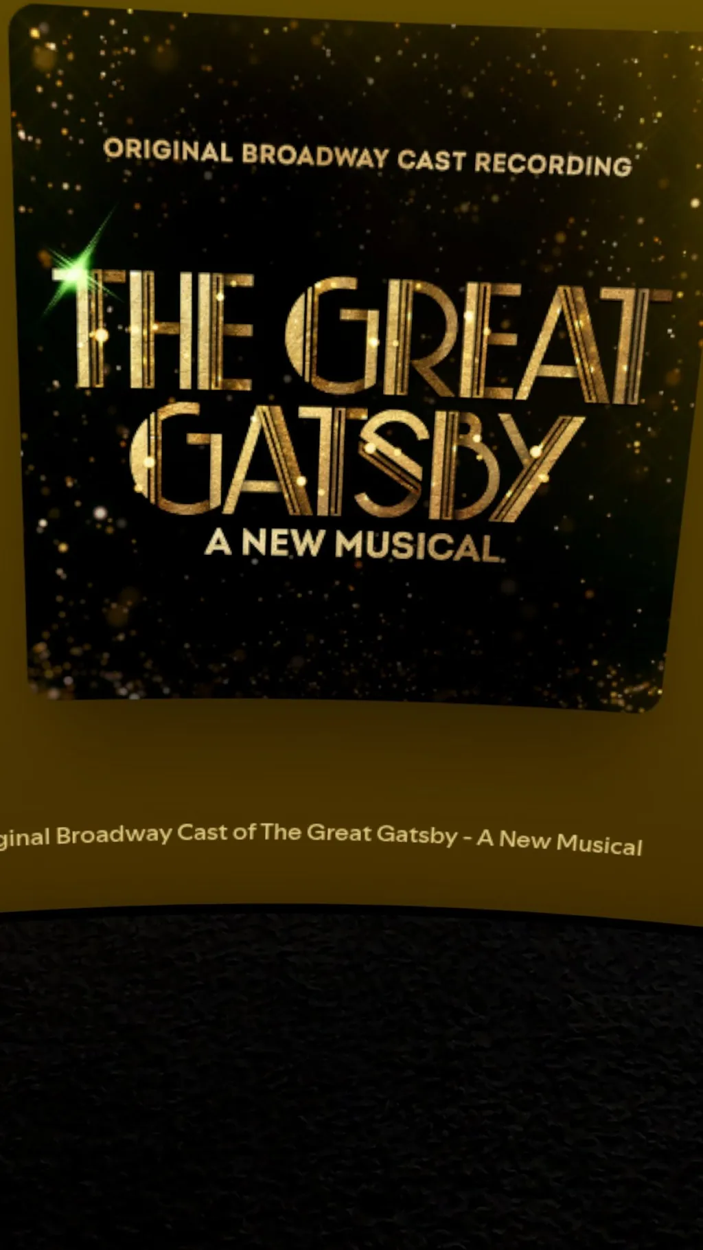 ai character: The Great Gatsby background