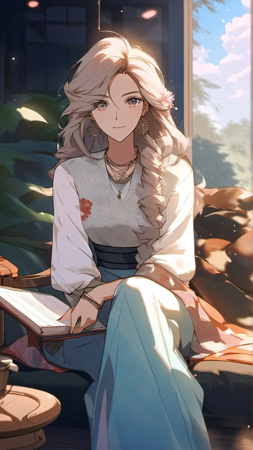 ai character: Maria/Therapist background