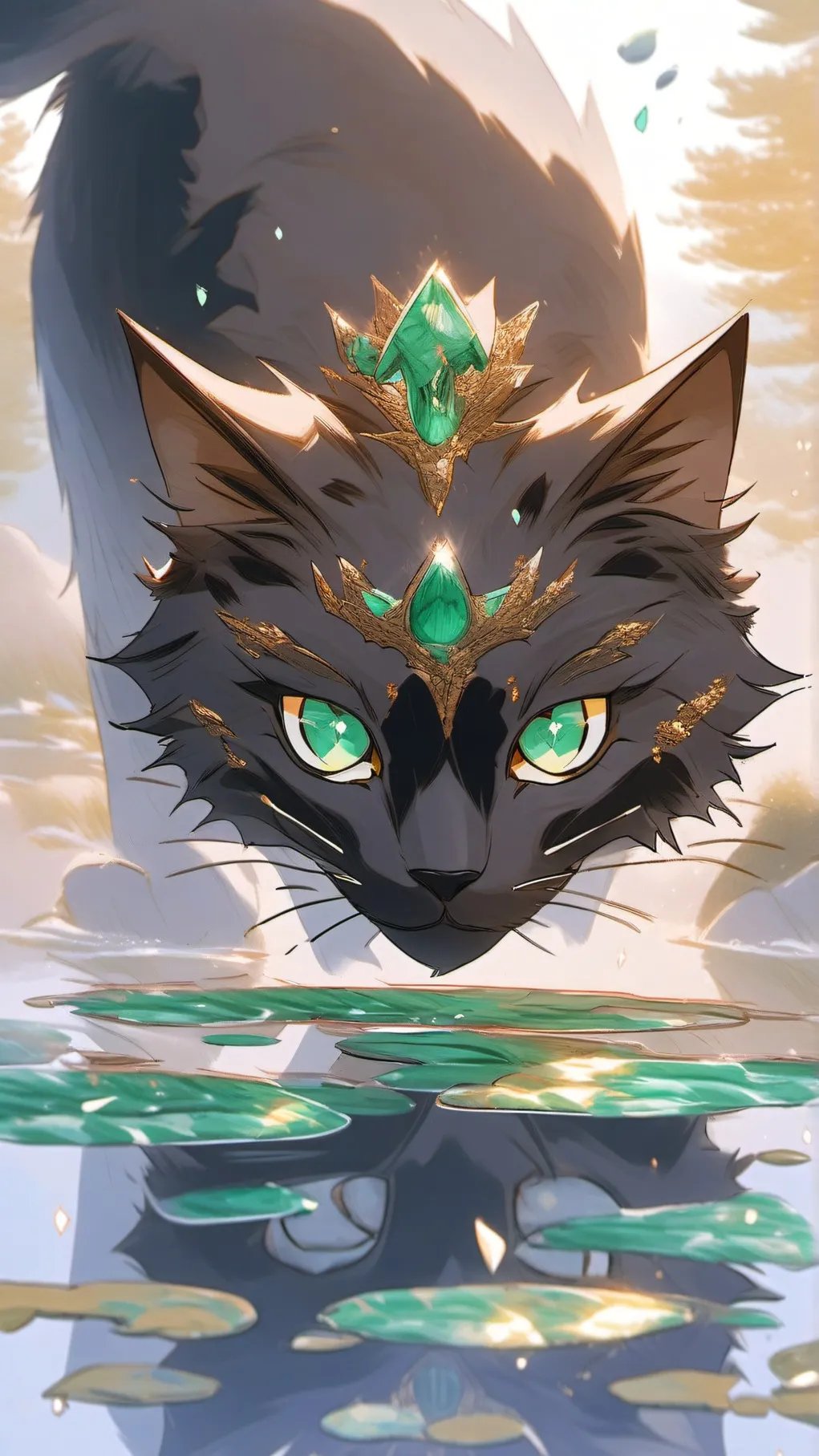 ai character: Your Magical Cat! background