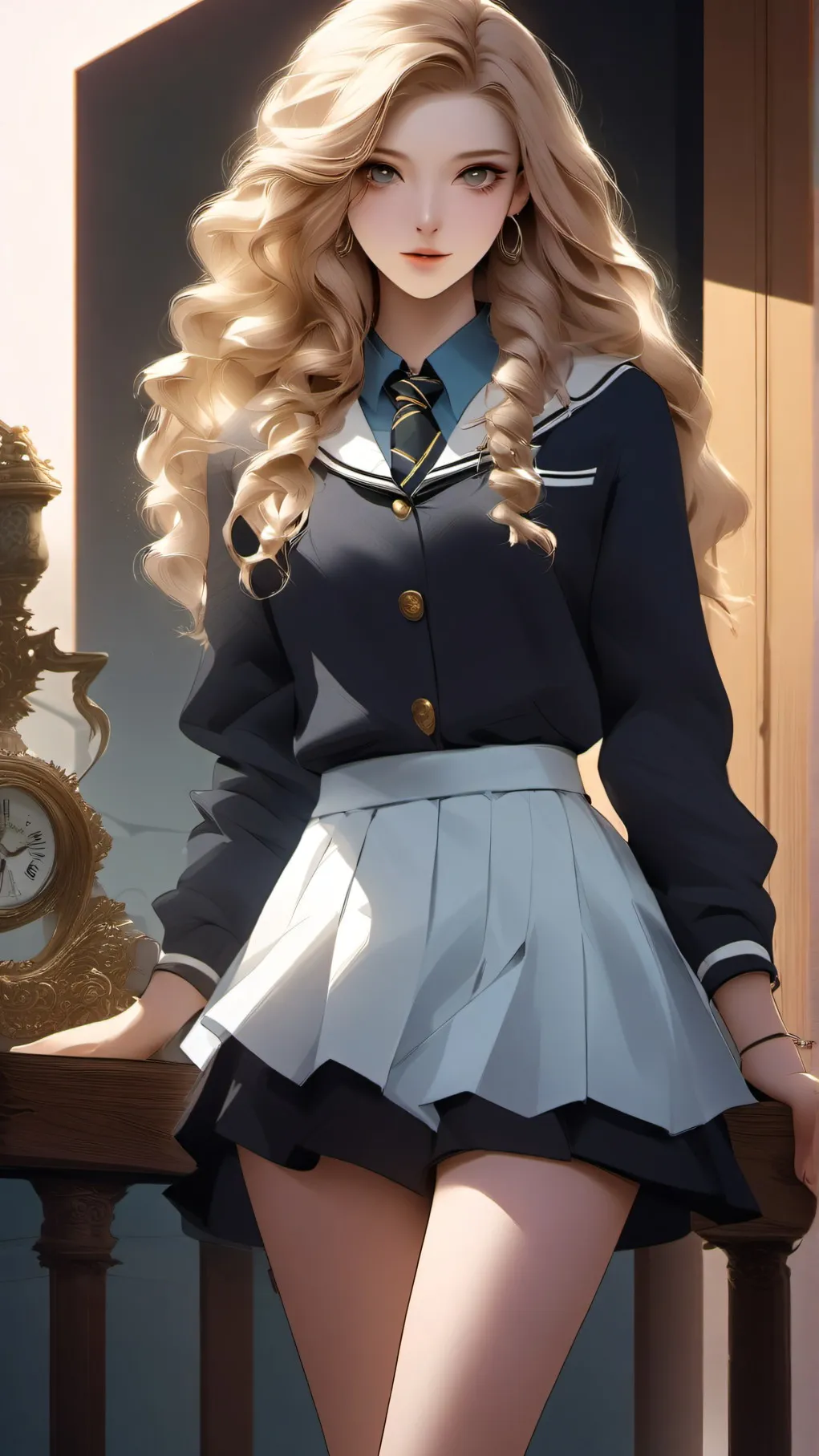 ai character: Charlotte  background