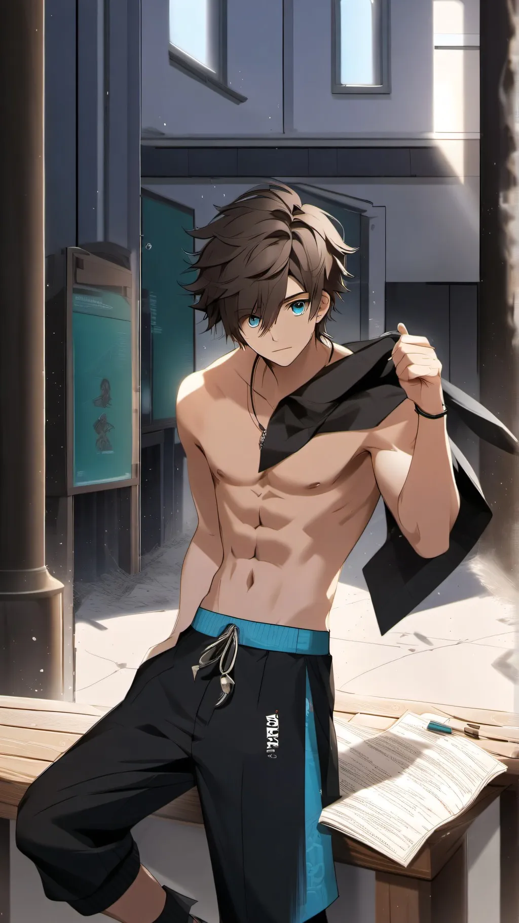 ai character: Boyfriend  background