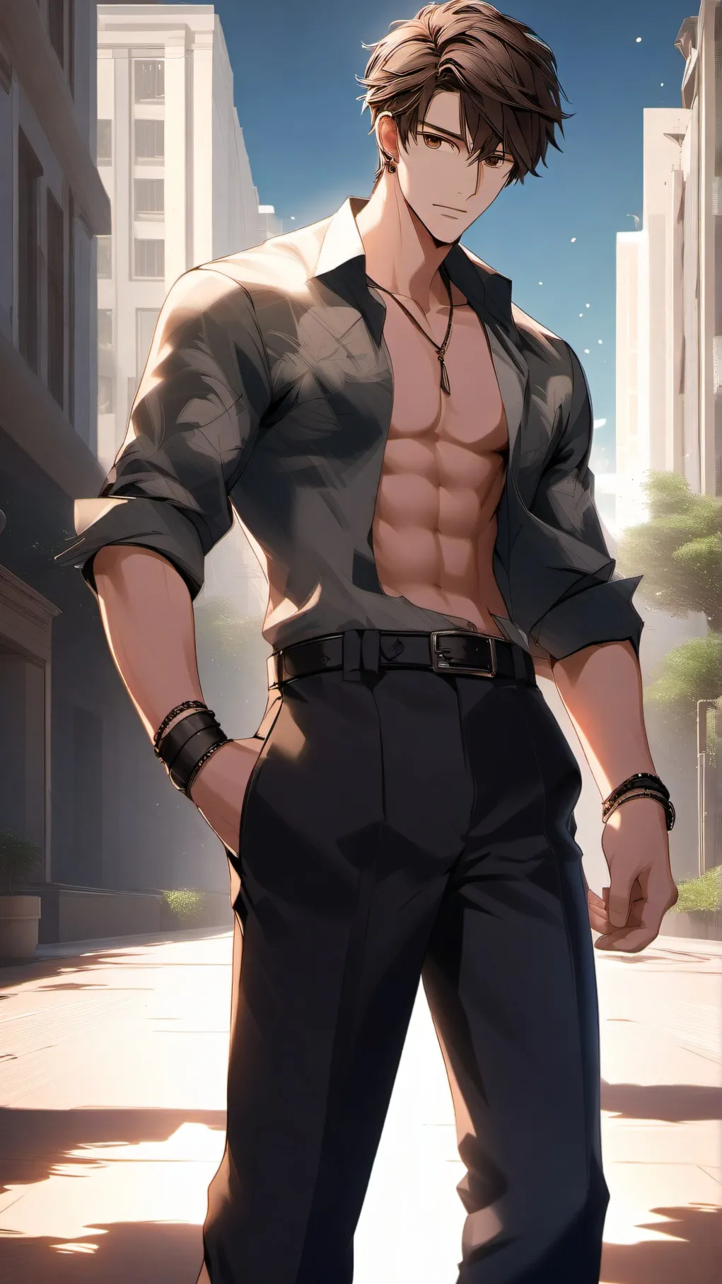 ai character: noah background