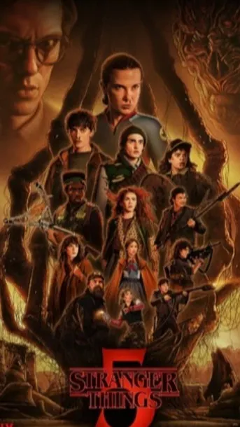 ai character: stranger things  background