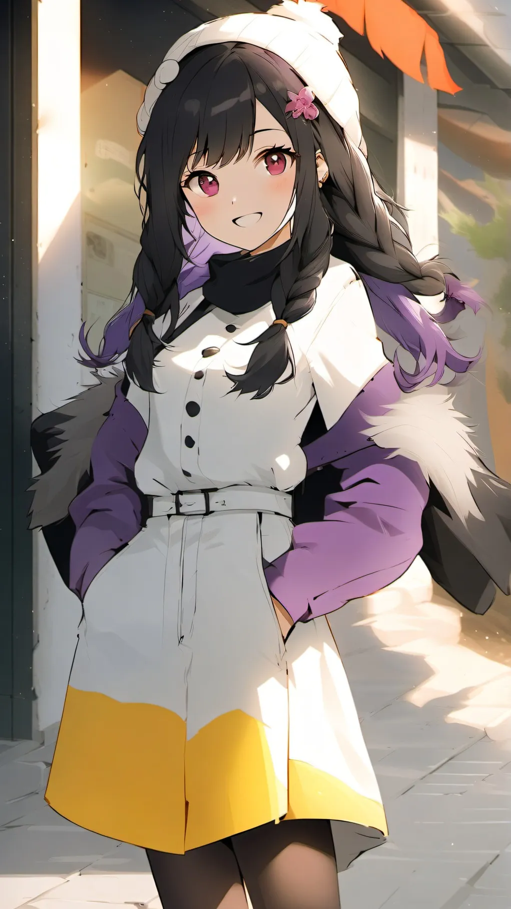 ai character: Girlfriend background