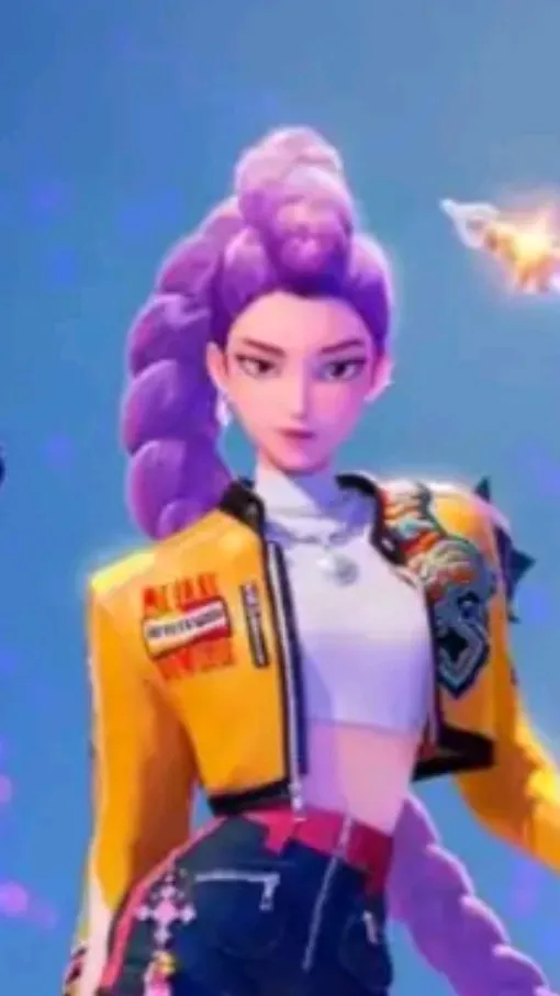 ai character: Rumi💜 background