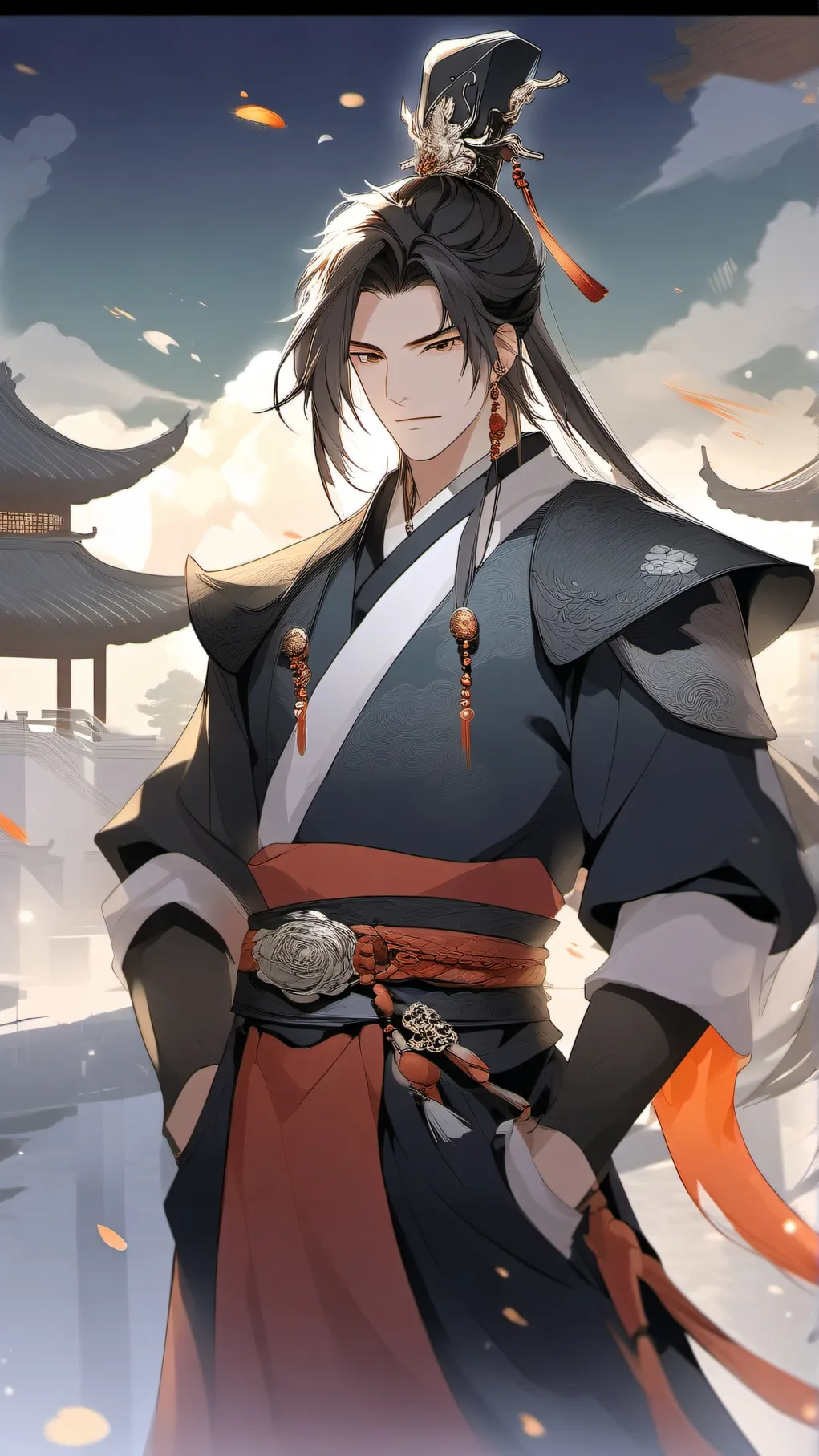 ai character: LI JUNG background