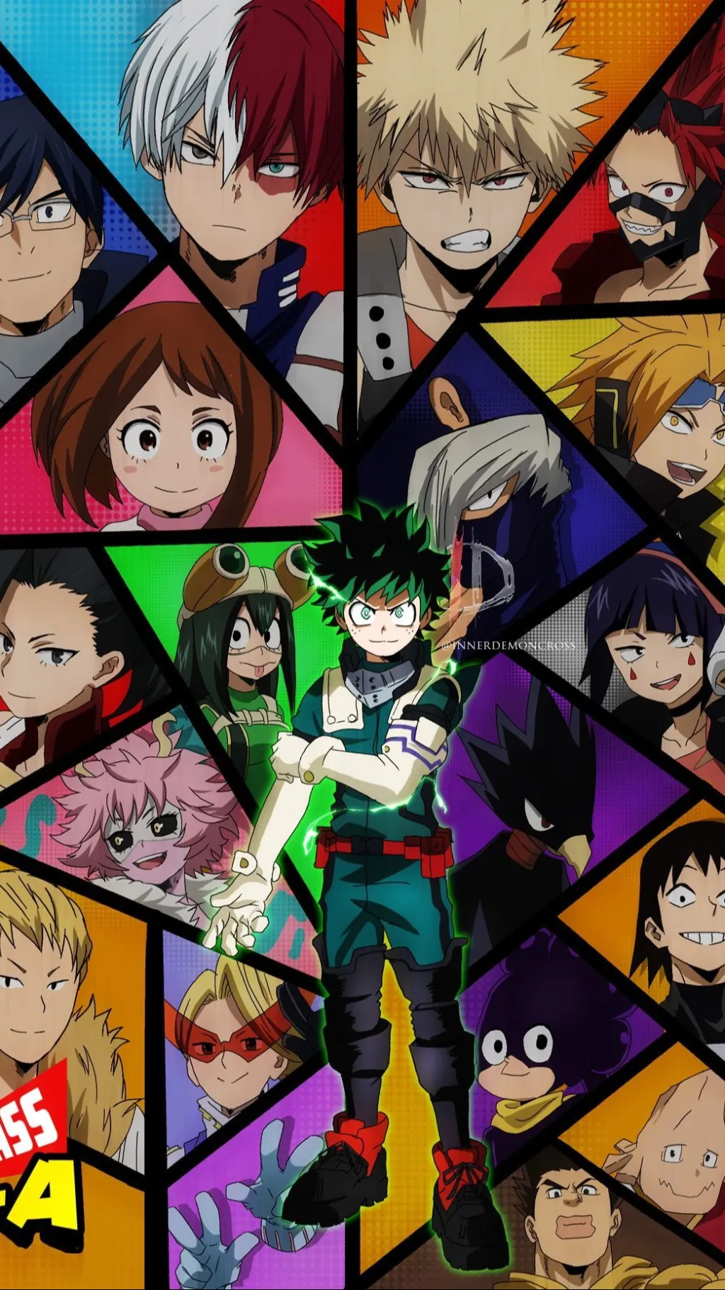 ai character: mha regular day background