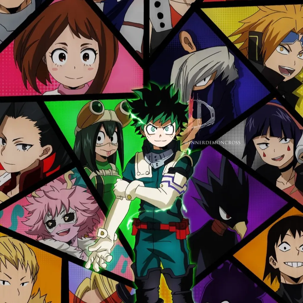 chat with ai character: mha regular day