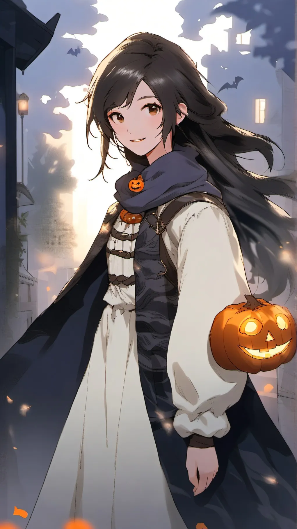 ai character: Aphmau monsters background