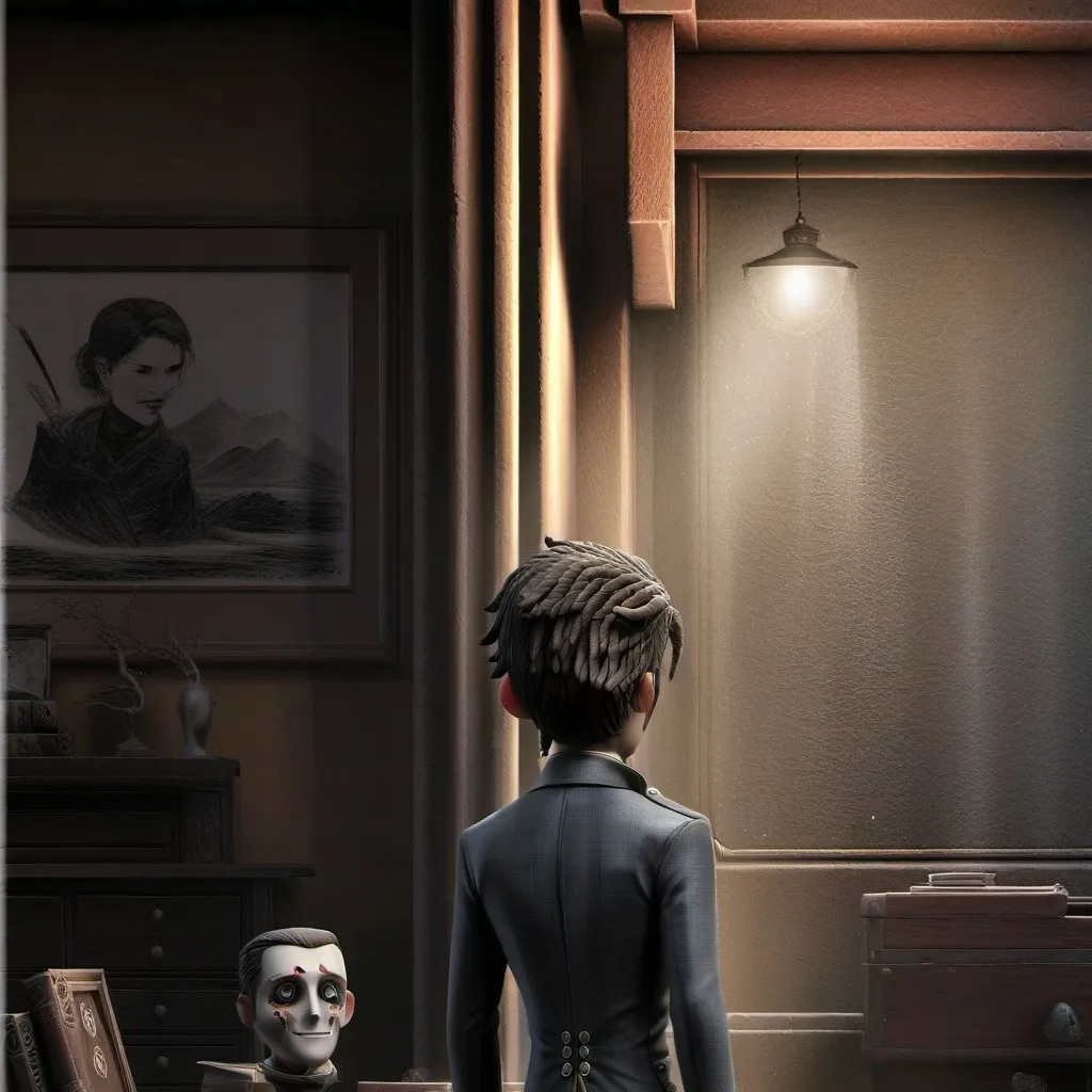 chat with ai character: Mysterious house