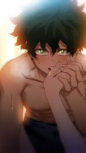 ai character: Best friend Deku~ background