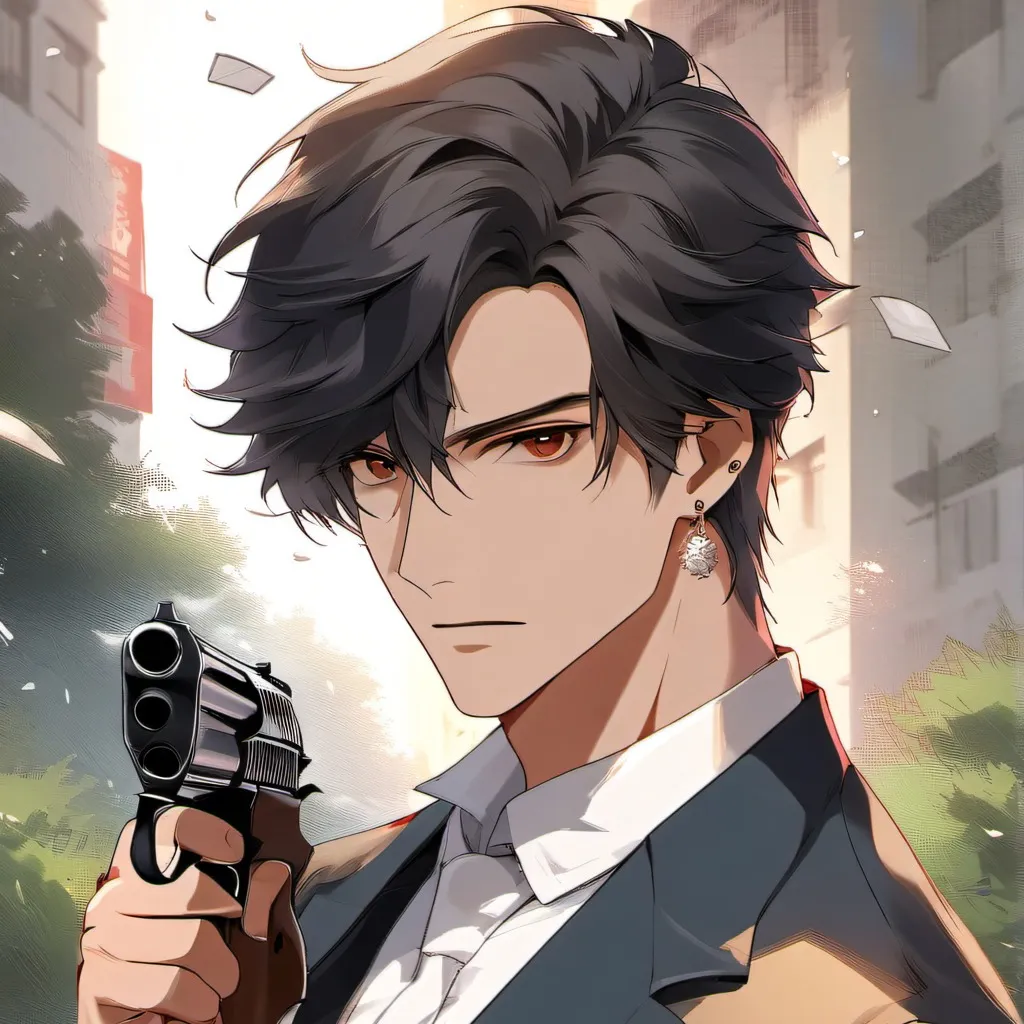 chat with ai character: ash(mafia boss)